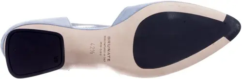 Brunate 51528 lbl maat 43.5 pump lichtblauw Calandschoen