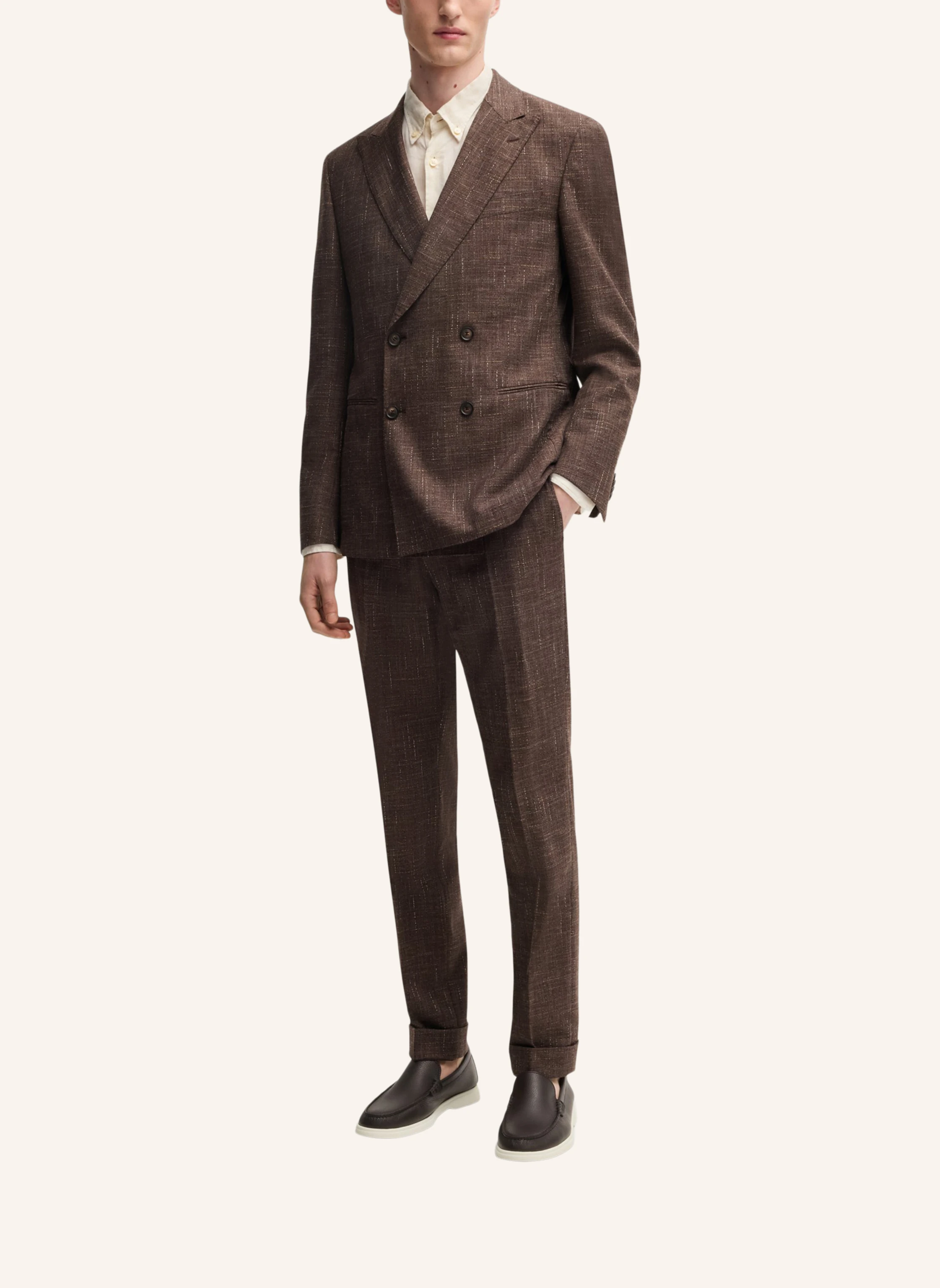 BOSS Business Anzug C-HUGE-2PCS-DB-252 Slim Fit
