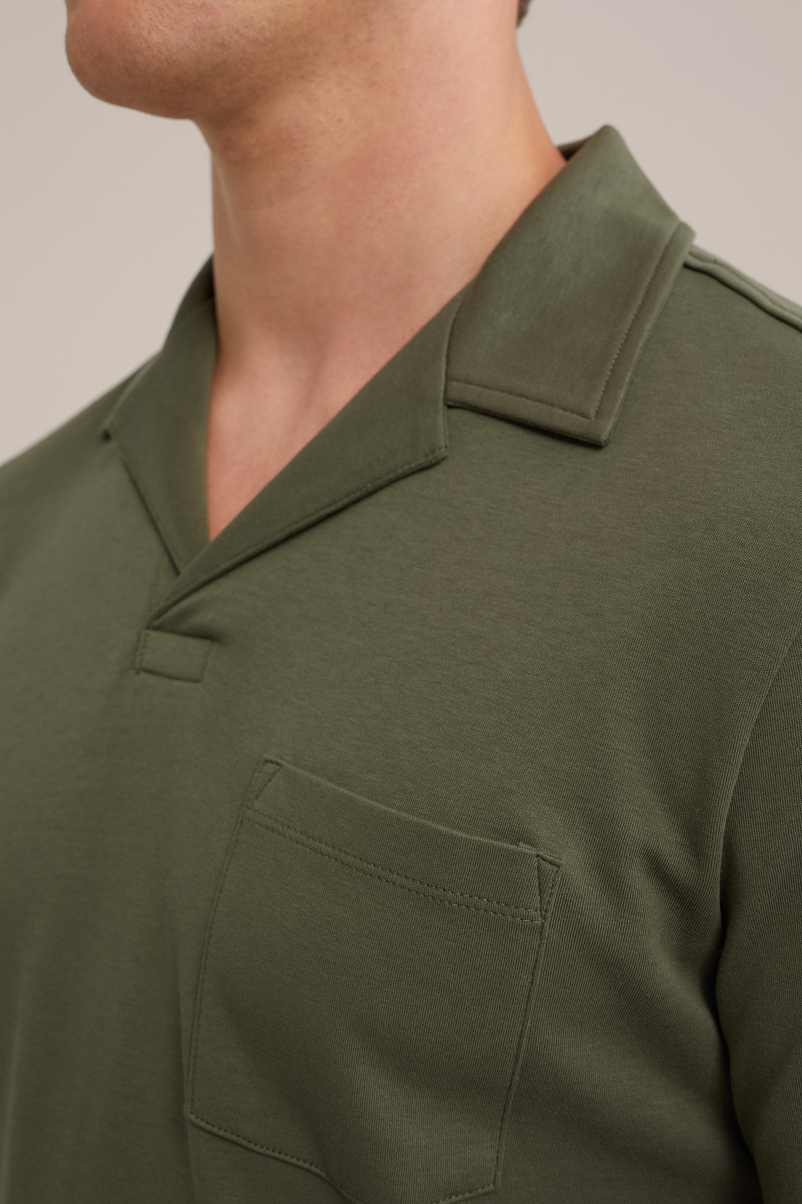 polo WE Fashion Legergroen