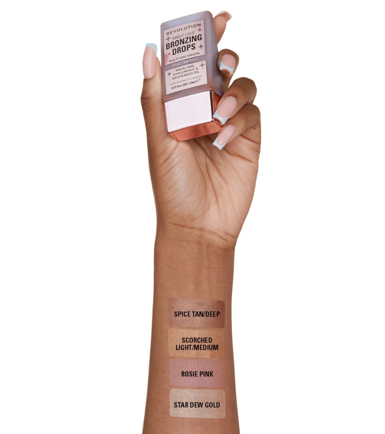 Revolution - Gotas bronzeadoras Bright Light - Spice Tan/Deep