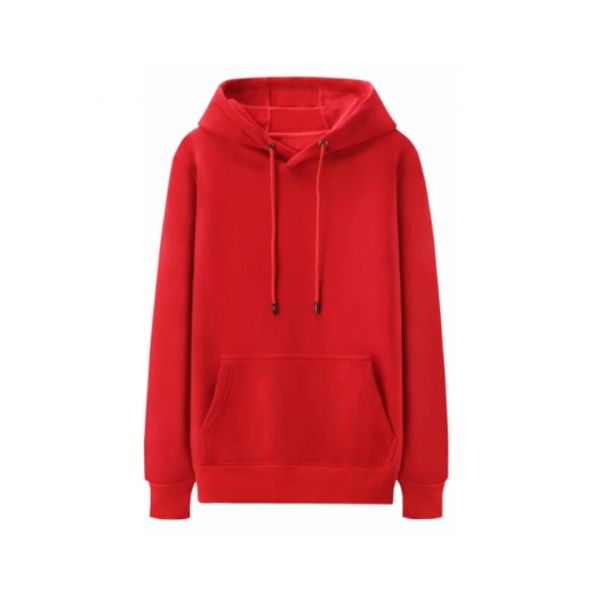 Sweat com Capuz Vermelho S