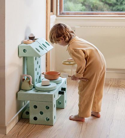 MODU Dreamer S?t - 34 Dele - Ocean Mint/Forest Green