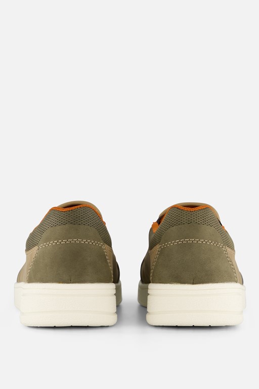 Rieker Instappers groen Nubuck