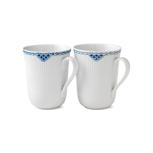 Royal Copenhagen  Prinsesse krus 2-pak - 33 cl.