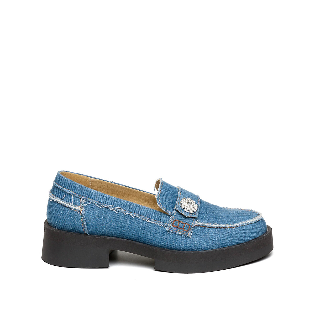 STEVE MADDEN<br>Mocassins em jeans Meggie