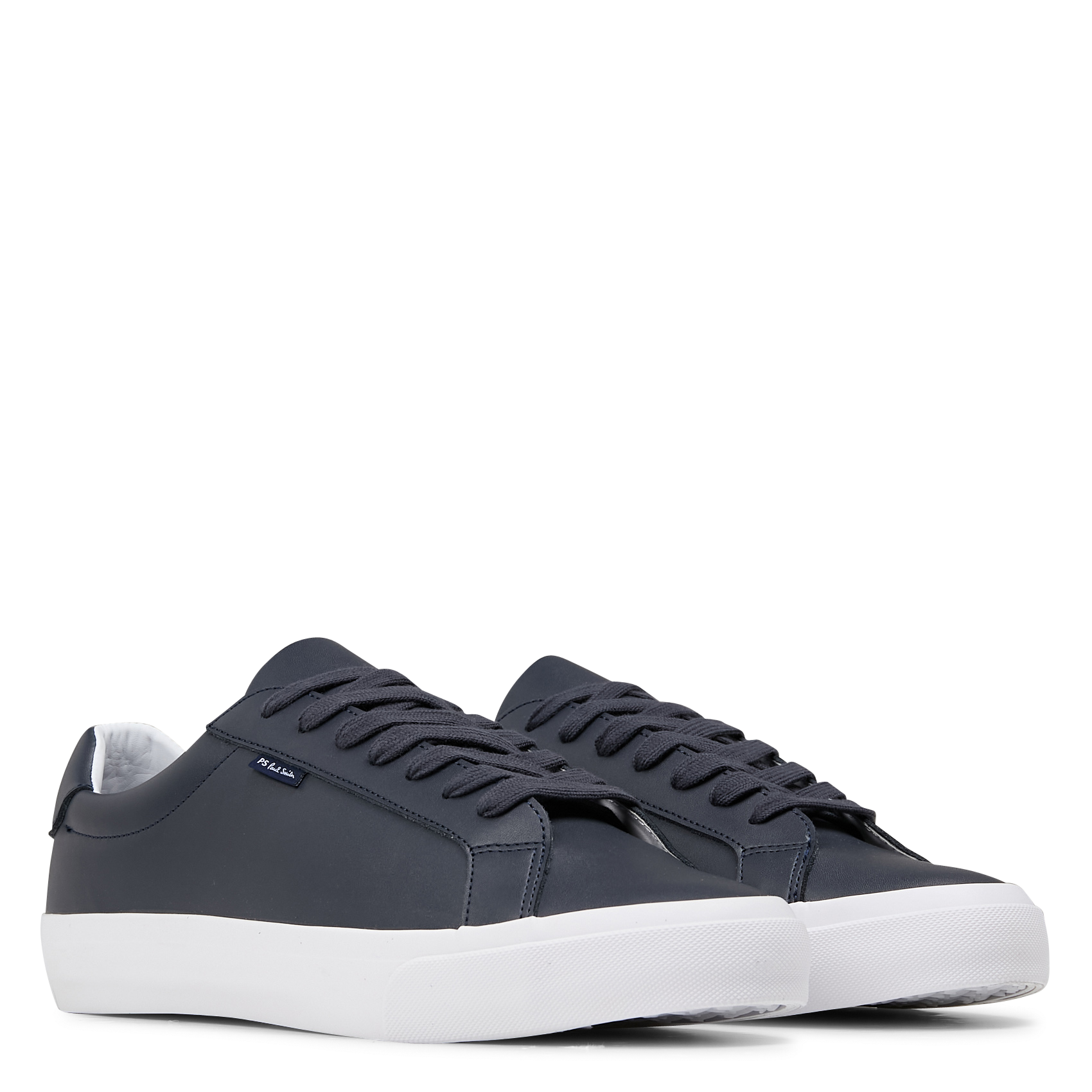 Baskets basses en cuir | Bleu