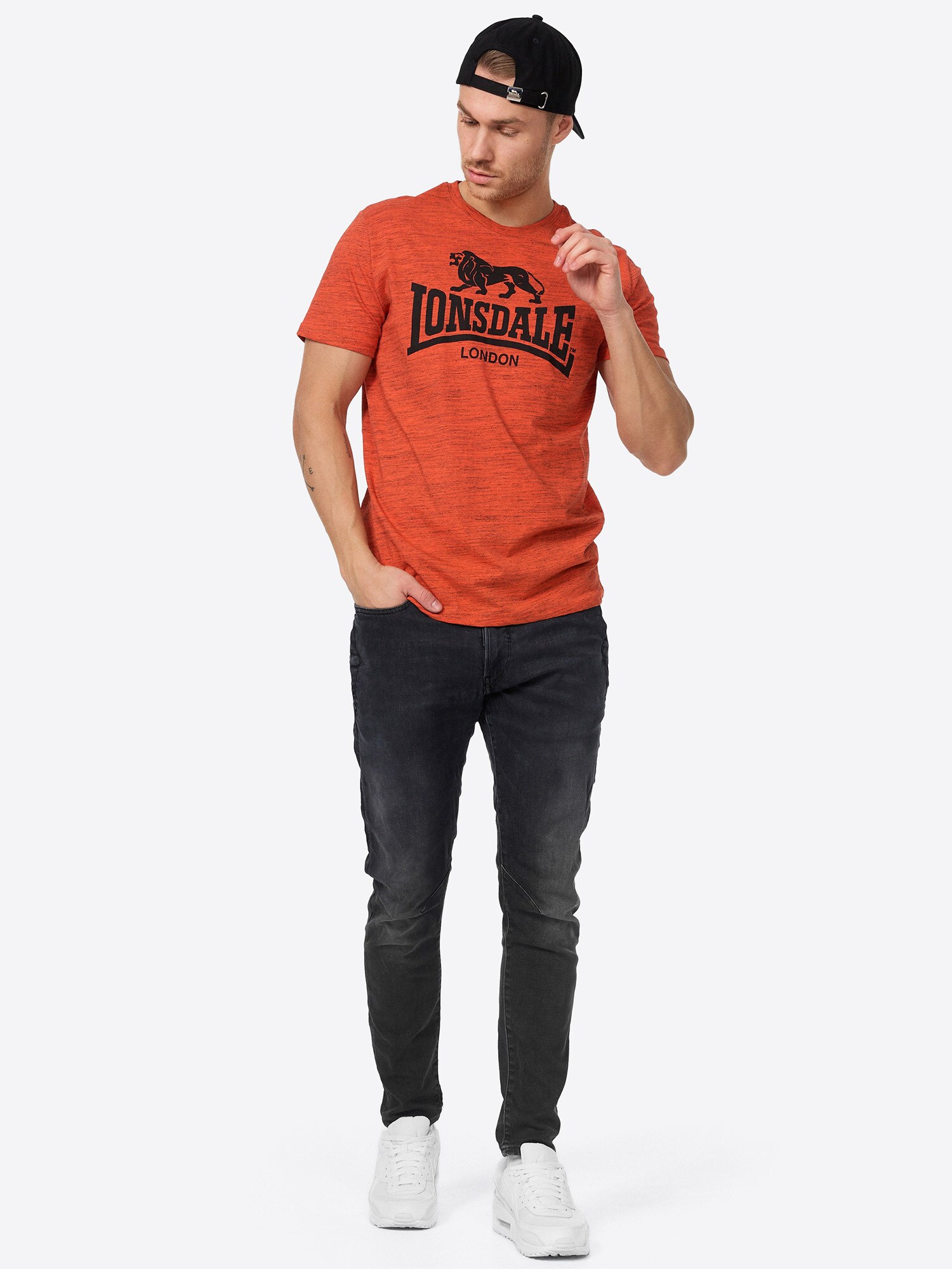 Lonsdale Herren T-Shirt normale Passform GARGRAVE