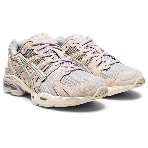 Asics GEL-Nimbus 9 Sneakers, Oyster Grey/Birch, 40