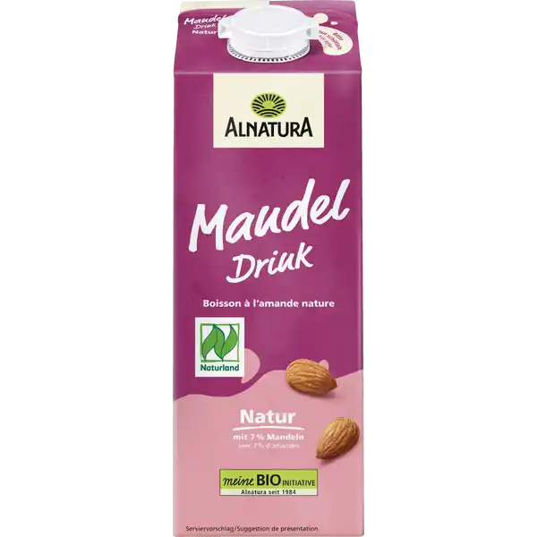 Bio Mandeldrink ungesüßt Naturland