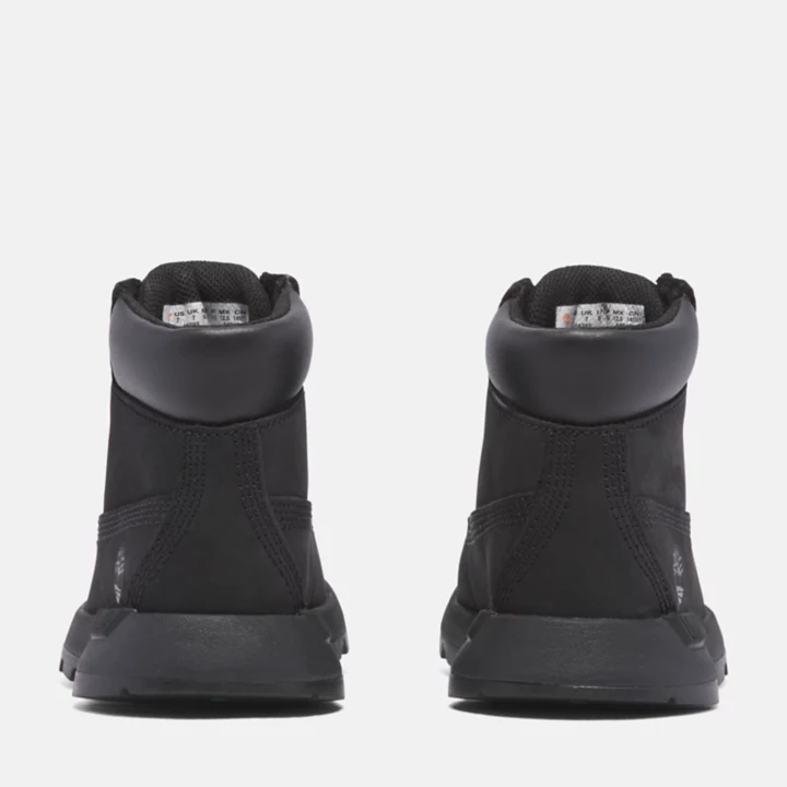 Bota infantil Killington Trekker de 15 cm na cor preta.