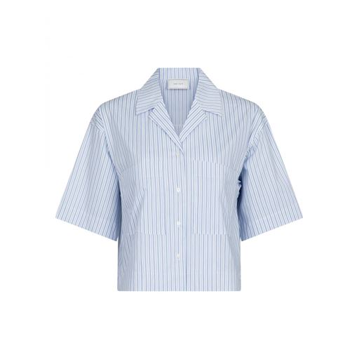 Neo Noir Ginna Stripe Skjorte, Light Blue, 40