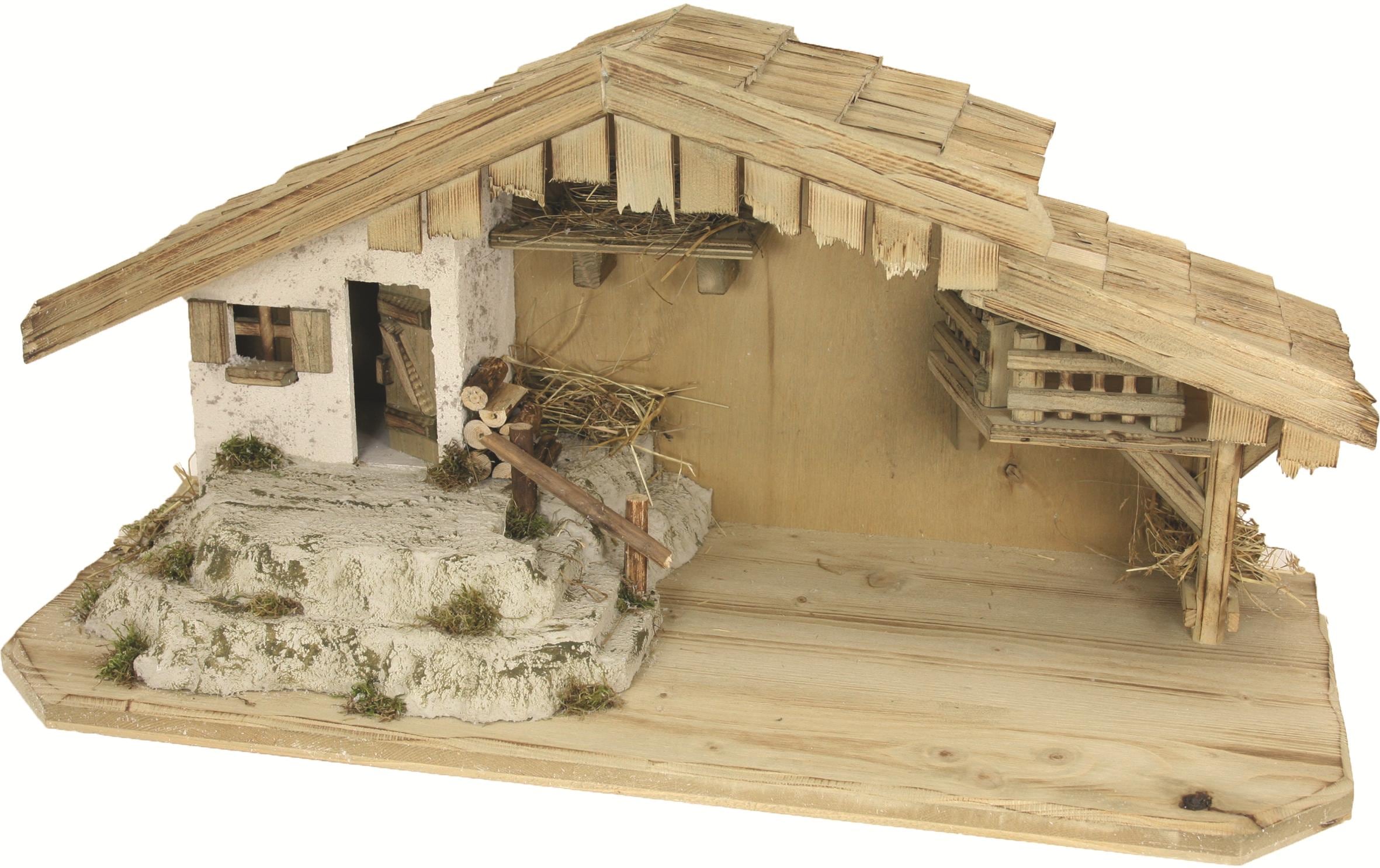 Botanic-Haus Krippenfigur »Stall Ottobeur« Herkunftsland Holz: Tschechien