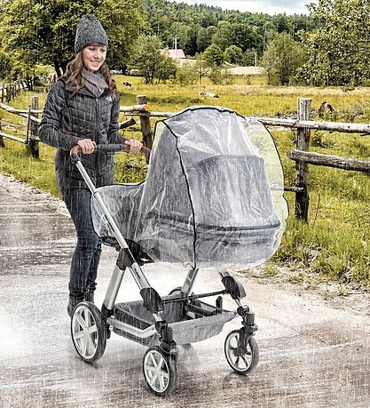 Reer Regenschutz für Kinderwagen - Transparent
