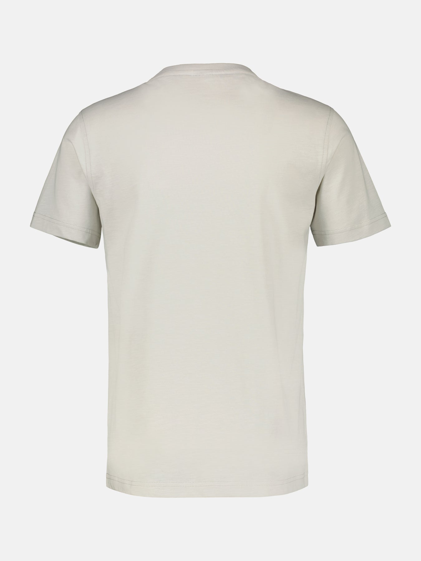 O-Neck T-Shirt. Brustprint