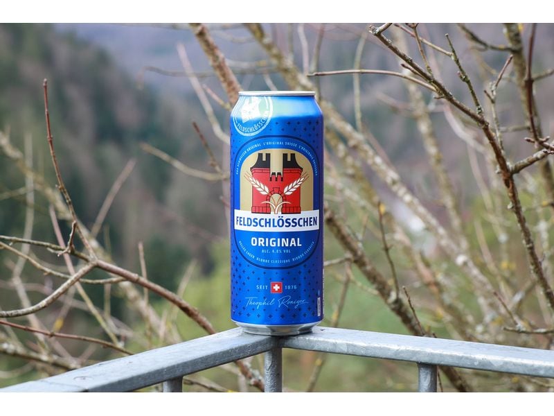 Feldschlösschen Bier Original 24 x 0.5 l Lagerbier aus der Schweiz