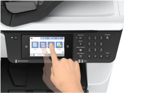 Epson WorkForce Pro WF-C878RDWF - Multifunktionsprinter - farve - blækprinter - A3 (297 x 420 mm) (original) - A3 (medie) - op til 22 spm (kopiering) - op til 24 spm (udskriver) - 335 ark - 33.6 Kbps - Gigabit LAN, Wi-Fi(n), USB 3.0, USB 2.0 vært