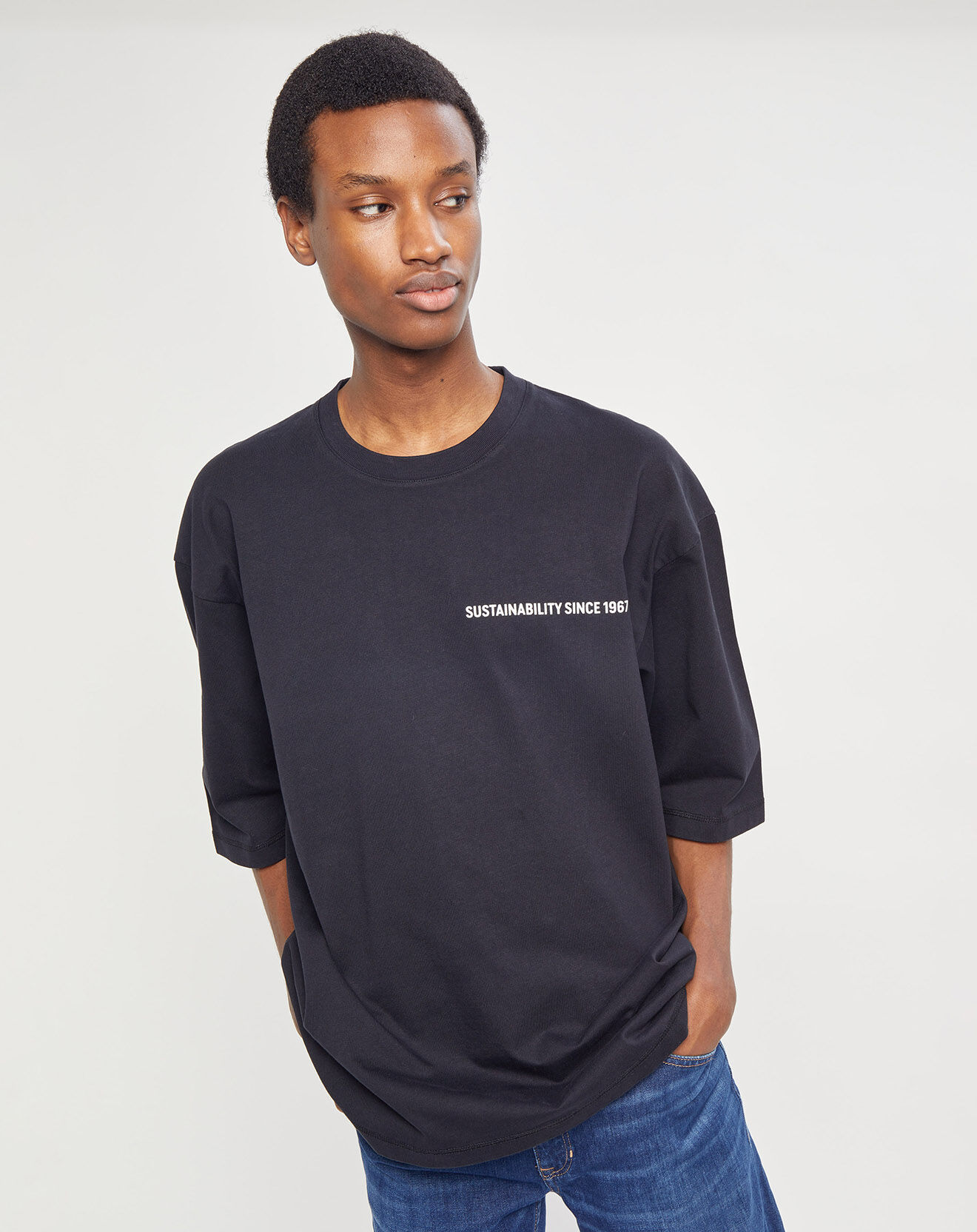 Marc O'Polo T-Shirt manches courtes It'S On Us Print noir
