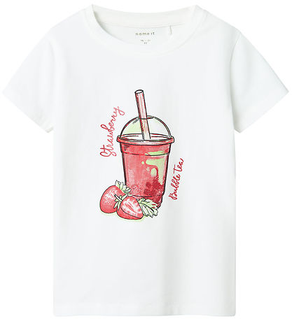 Name It T-Shirt - NmfFoji - Bright White