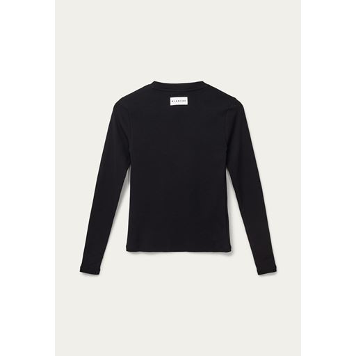 Blanche Laguna Langærmet T-shirt, Sort, XL