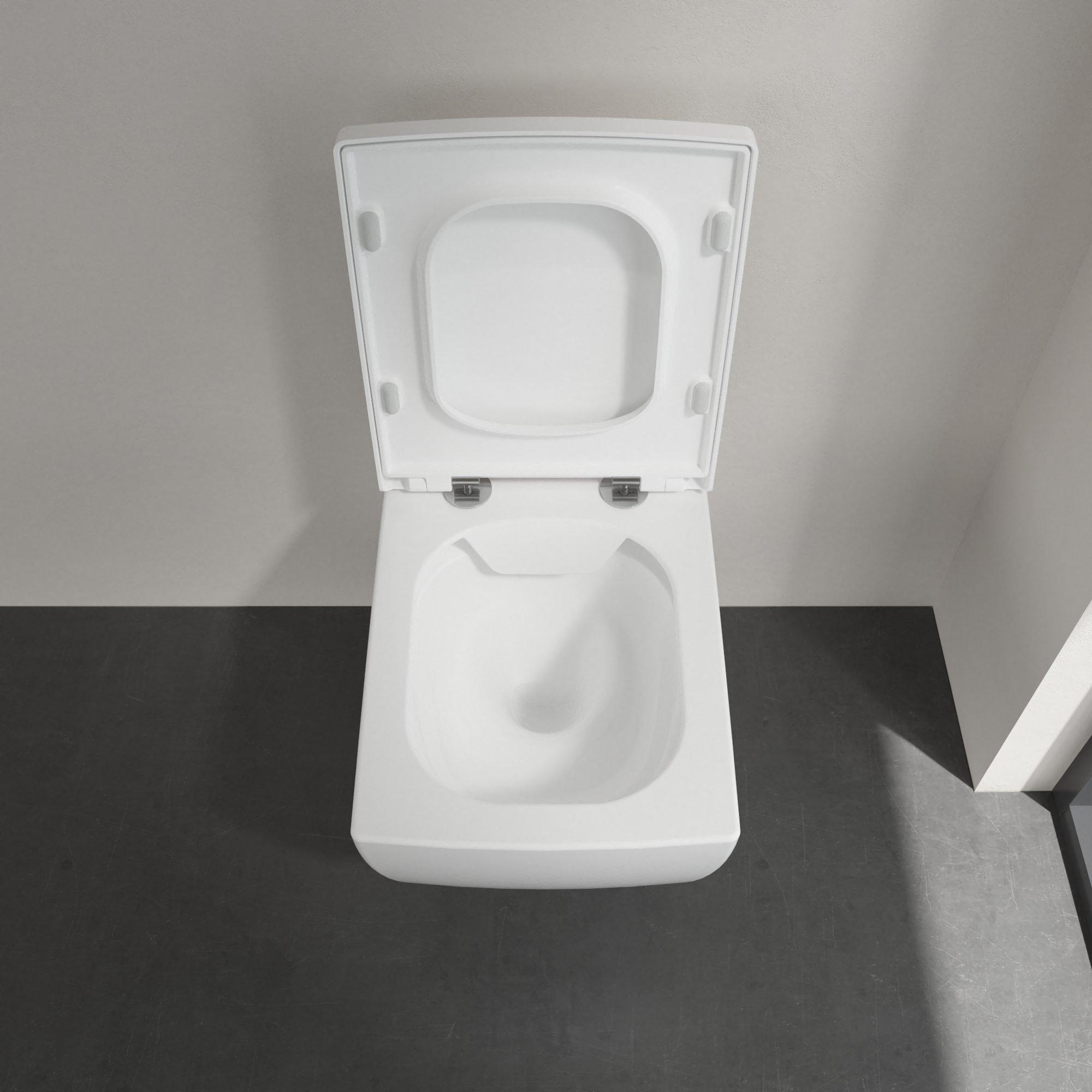 Villeroy & Boch Memento 2.0 softclose toiletzitting met quick release wit glans