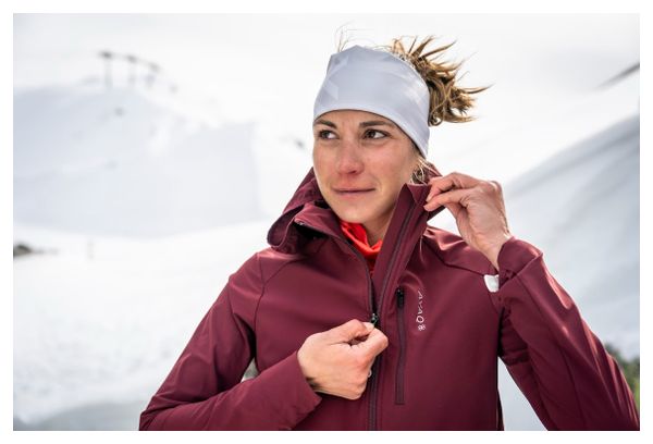 Veste Softshell Femme AYAQ Raven Red Sienna Rouge