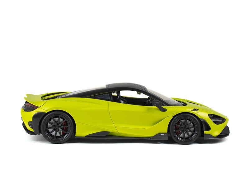 TEC-TOY Auto McLaren 765LT mit Licht, Grün, 1:12 Ferngesteuerter Sportwagen mit Licht für Kinder ab 6 Jahren