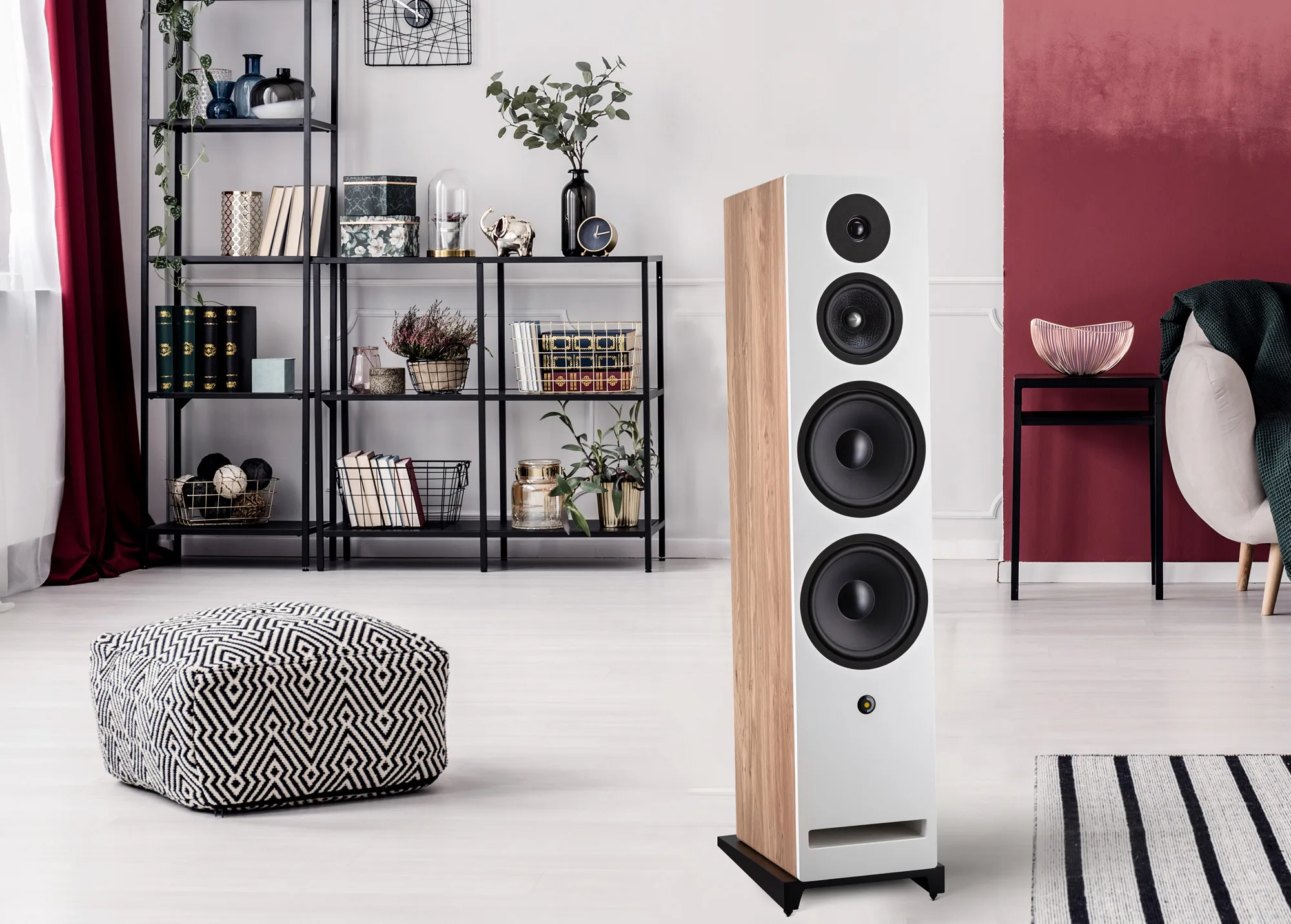 Davis Acoustics Krypton 10 Blanc (la paire) Enceintes colonne