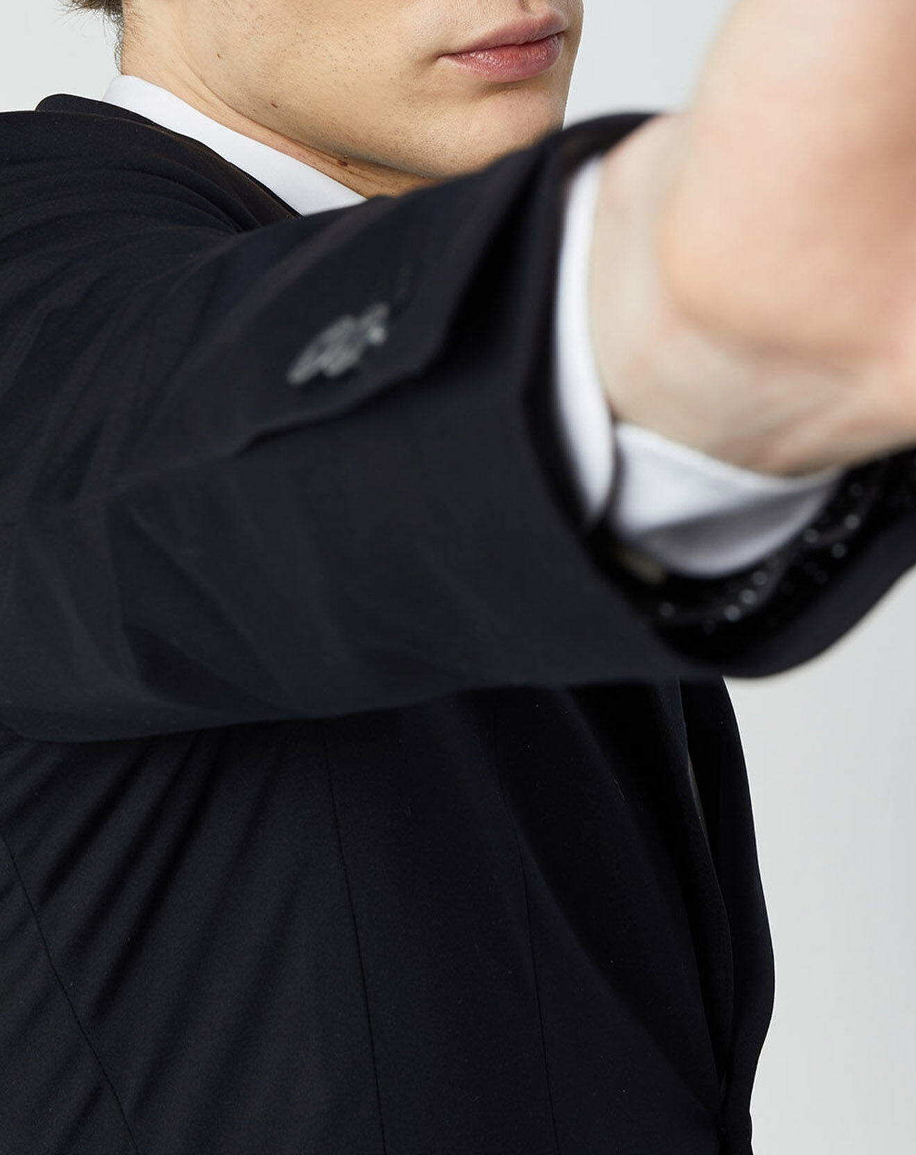 Hackett London Veste Jersey Technique noire