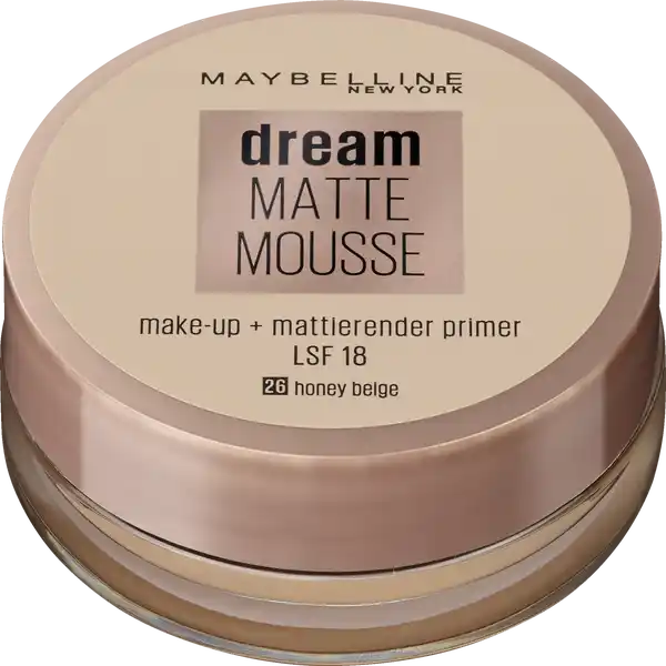 Dream Matte Mousse Make-Up Nr. 26 Honey Beige