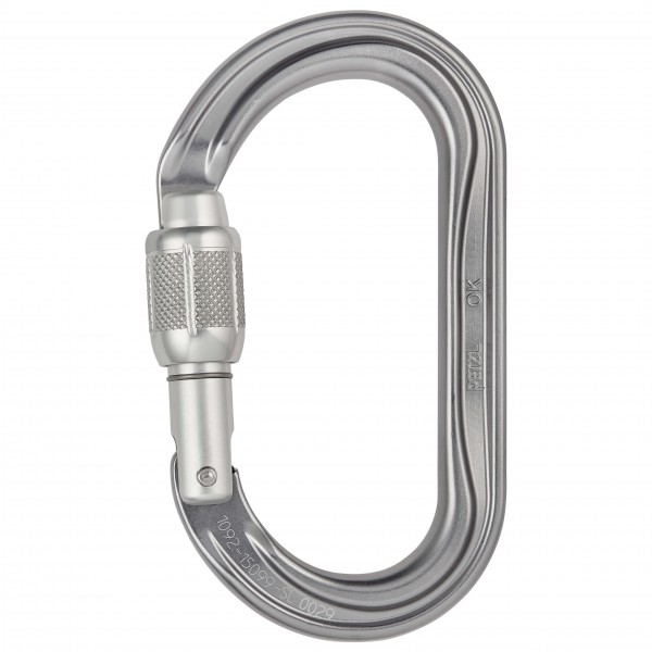 Petzl - OK Screw-Lock - Mousqueton à verrouillage