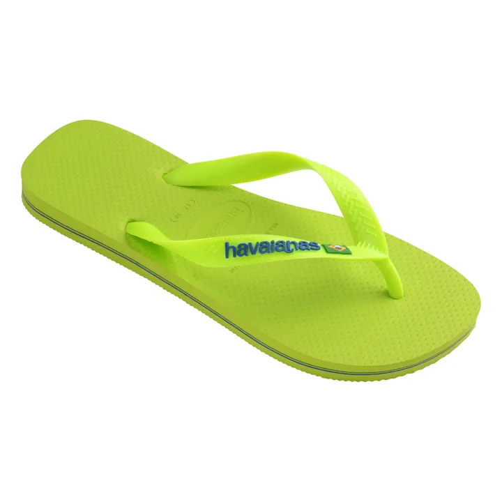 Havaianas Tongs Brasil Logo Néon | Vert
