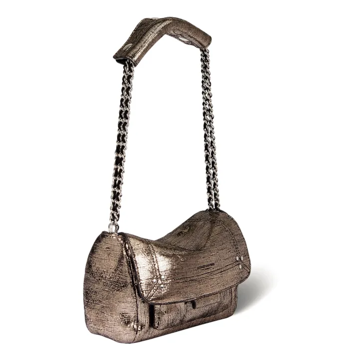Jérôme Dreyfuss Sac Lulu S Lamé | Champagne