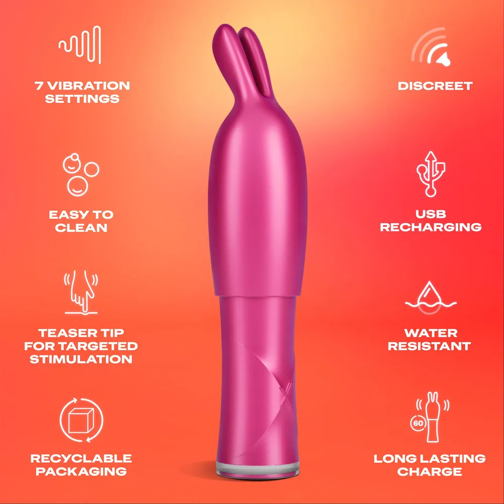 Durex 2in1 Vibrator & Teaser Tip - 1 stk.