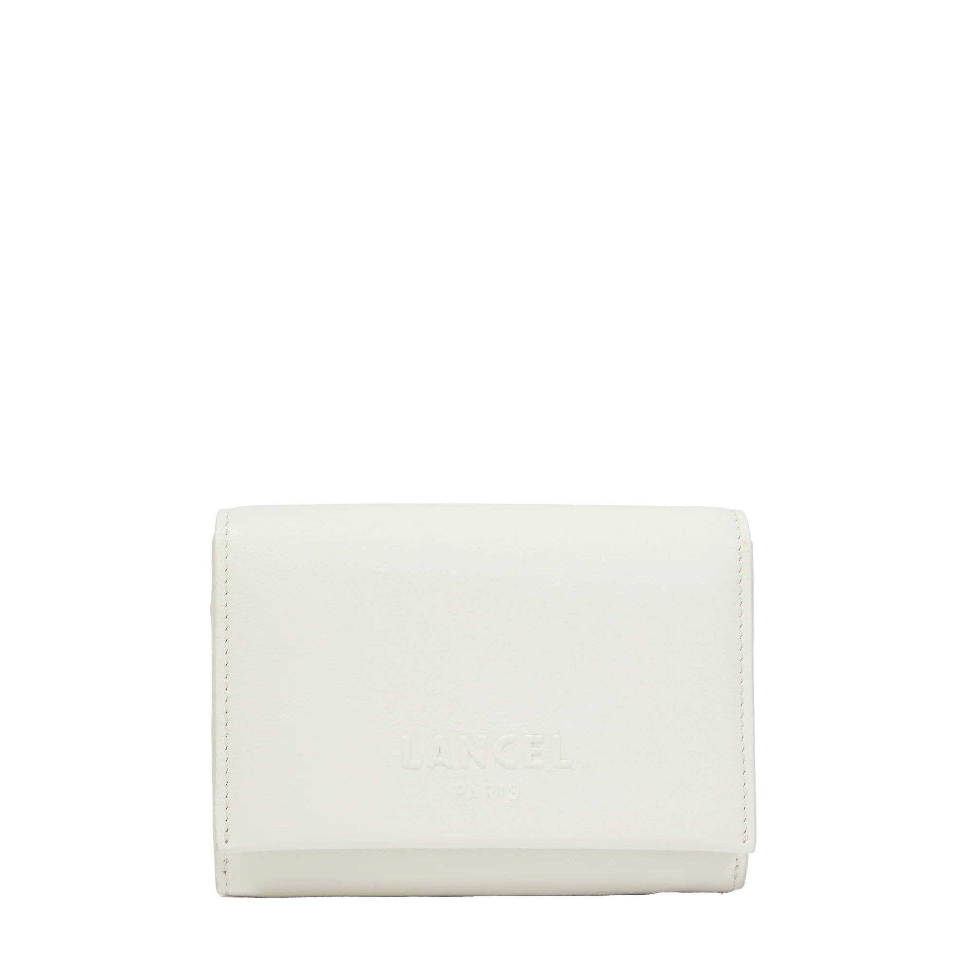 Rectangular flap compact wallet Billie de Lancel-Neige