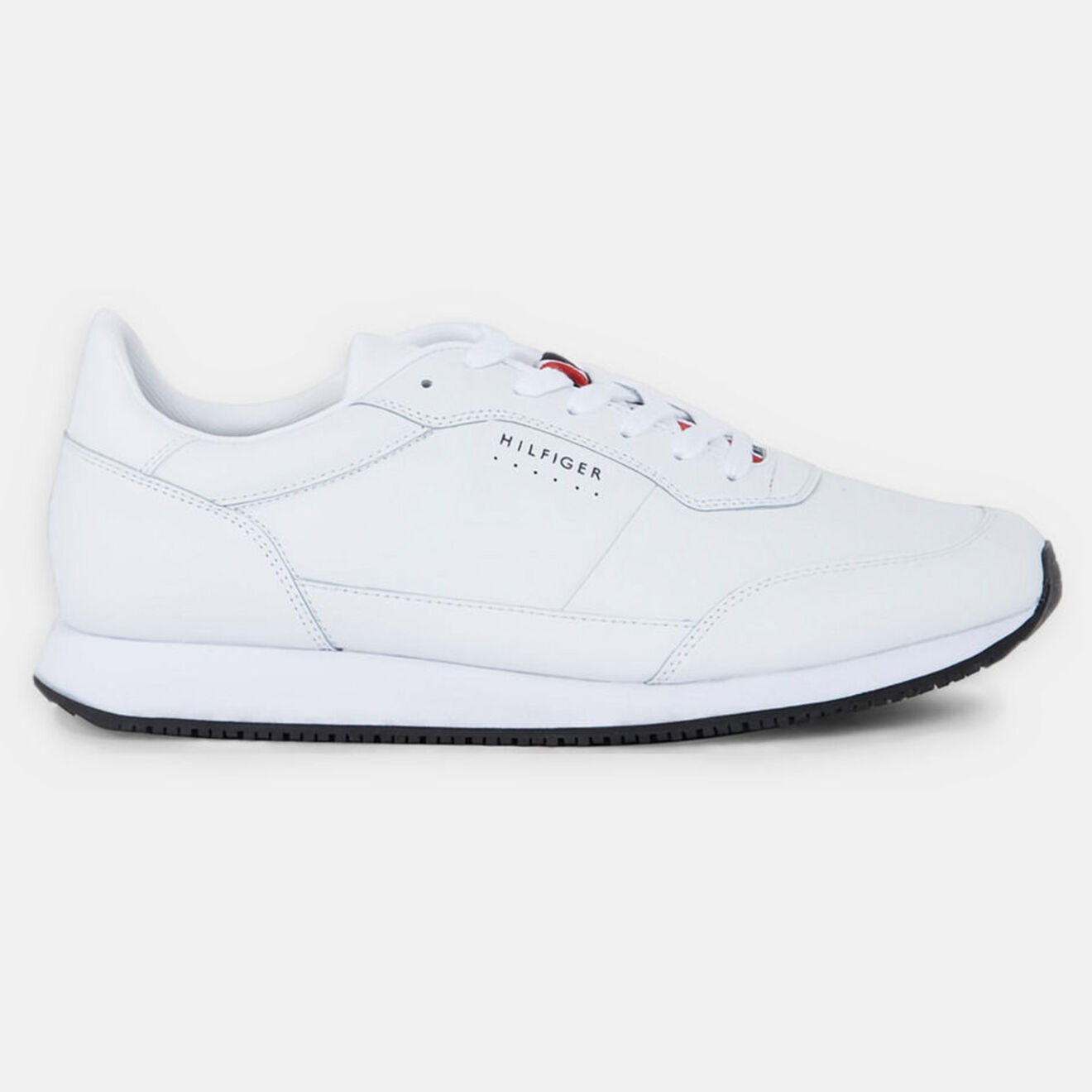 Tommy Hilfiger Baskets running en Cuir blanches