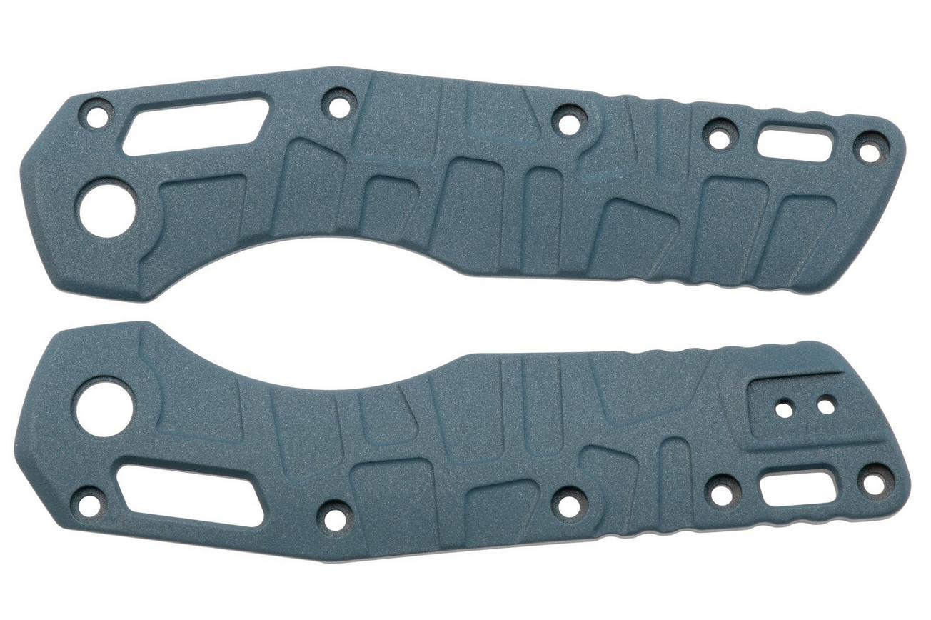 Lex Custom Microtech MSI Standard Issue Scales V2 MMSI2TH185, Blue Titanium, handgreepschalen