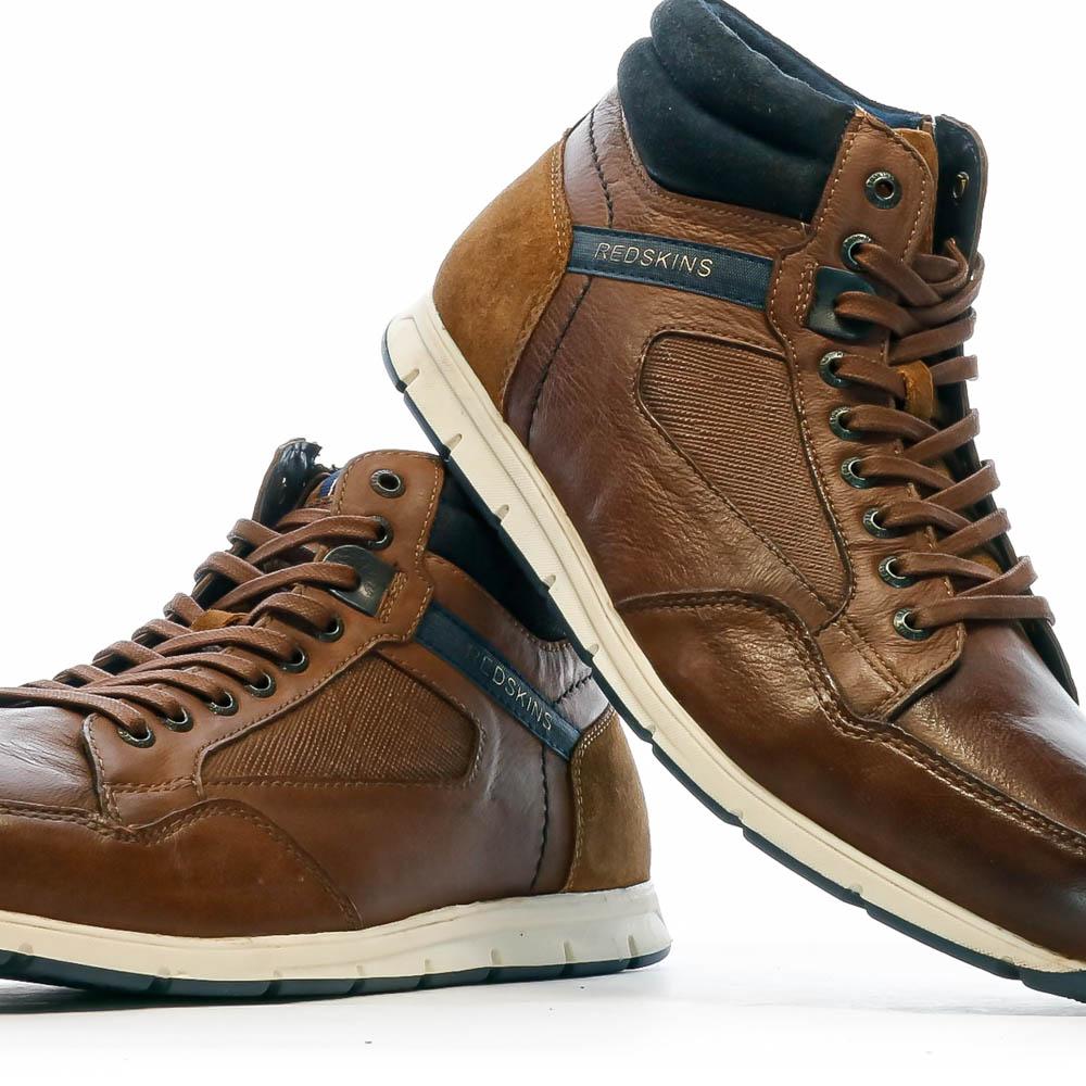 Redskins Baskets Marron Foncé Homme Redskins Zouki