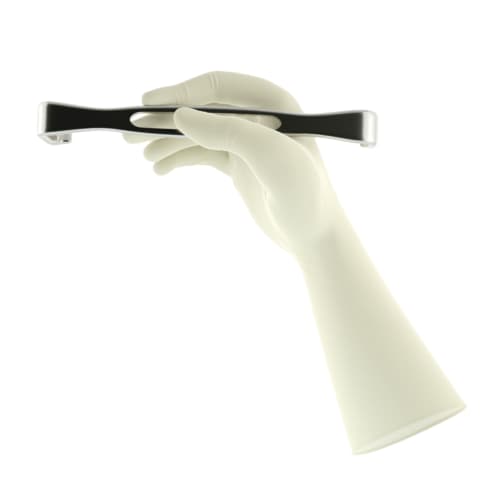 Gant à usage unique chirurgie stérile ENCORE® Latex Textured blanc non poudré