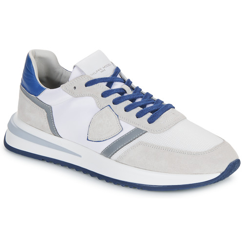 Philippe Model - TROPEZ 2.1 LOW MAN Blanco / Azul / Gris