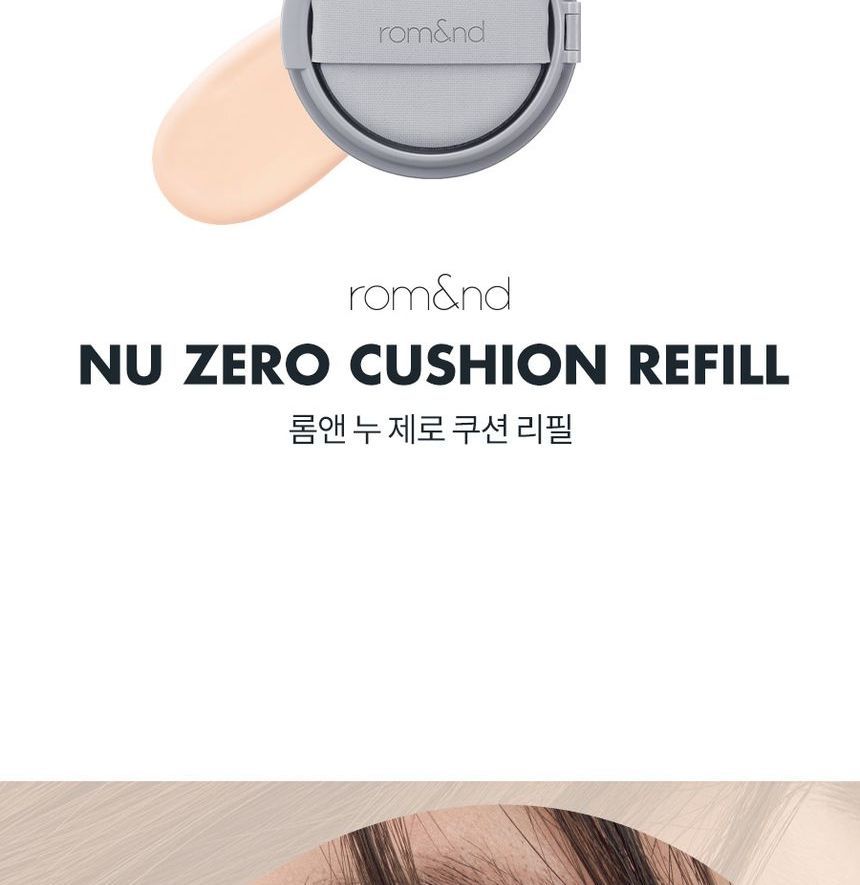 romand - Nu Zero Cushion Navulling Alleen - 5 Kleuren