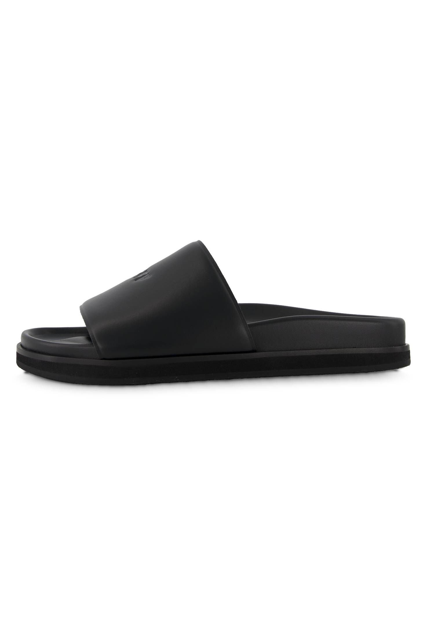 Off-White| Herren Pantoletten CLOUD OF STAMP SLIDER aus Leder