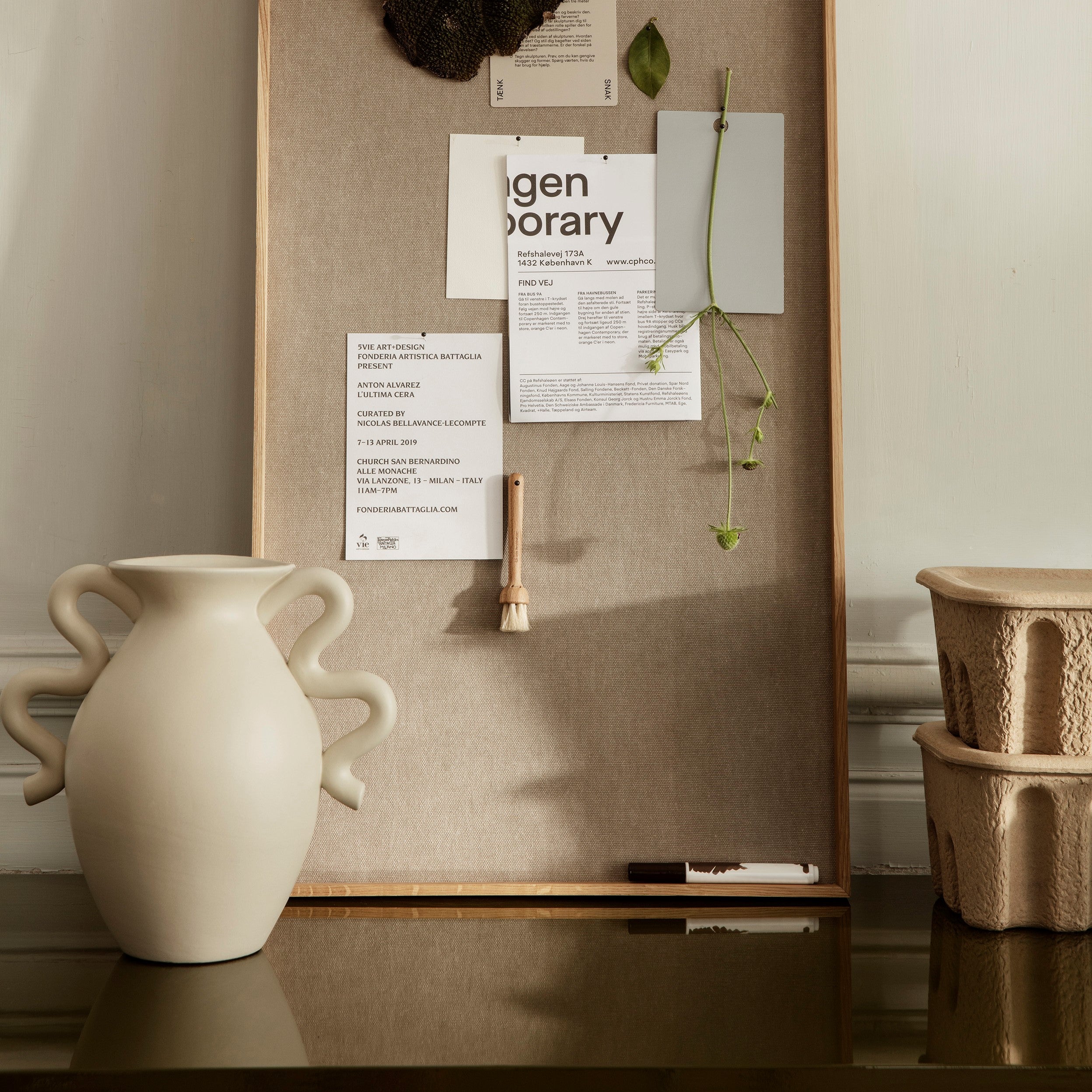 Ferm Living Verso Vaas - CrÃ¨me