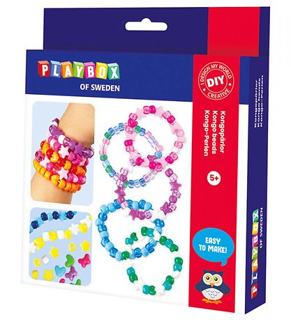 Playbox Perlenset - 400 st. - Kongo Beads
