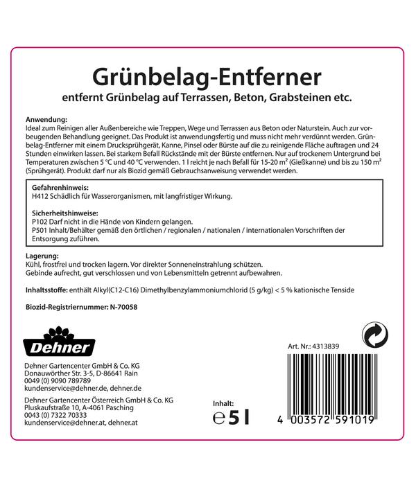 Dehner Grünbelag-Entferner, flüssig, 5 l