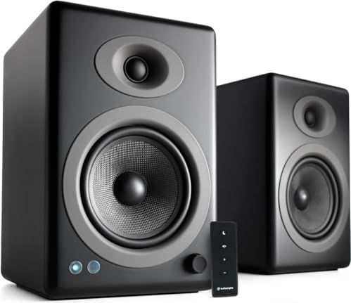 Audioengine A5+ - Actieve Wandluidspreker - Zwart - 230W - Ingebouwde Versterker