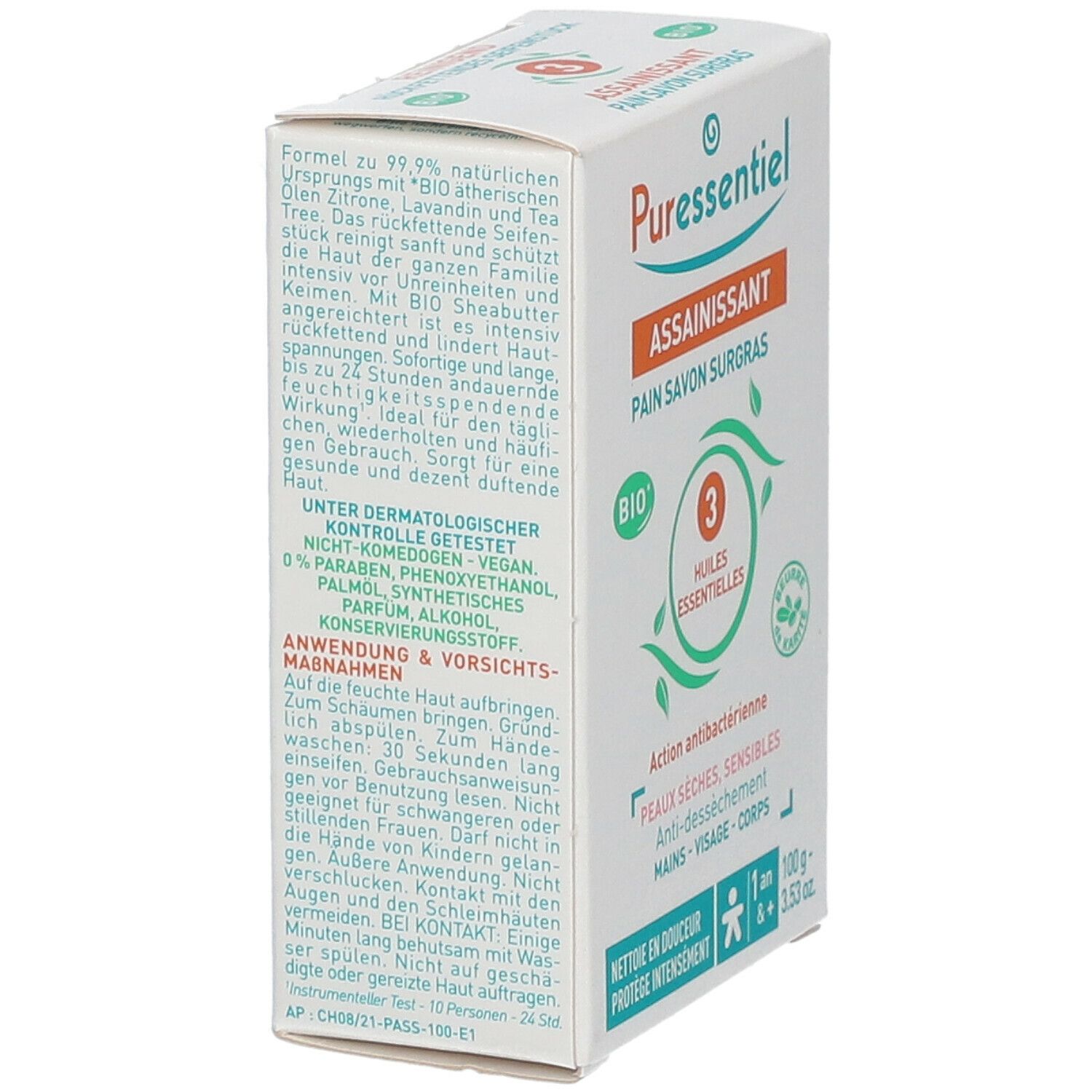 Puressentiel RÜCKFETTENDES SEIFENSTÜCK