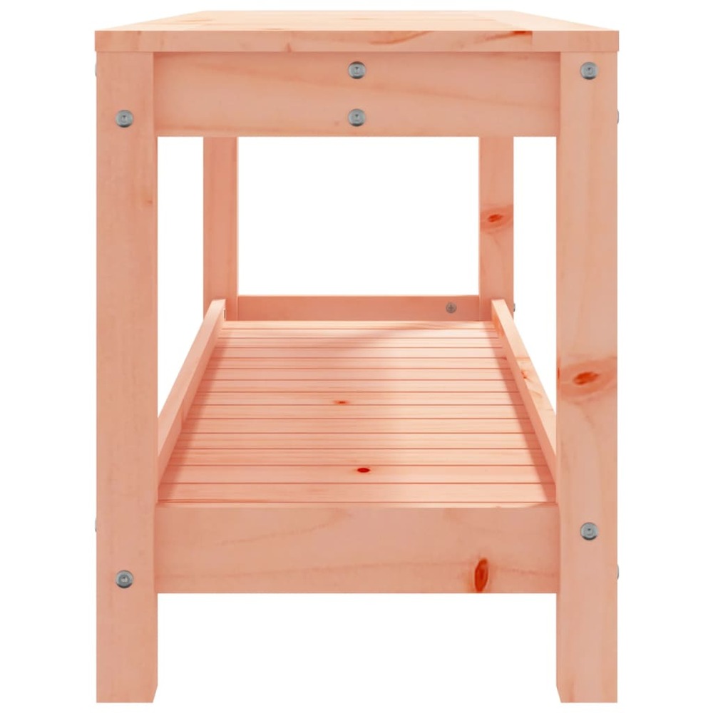 Banc de jardin 108x35x45 cm bois massif douglas