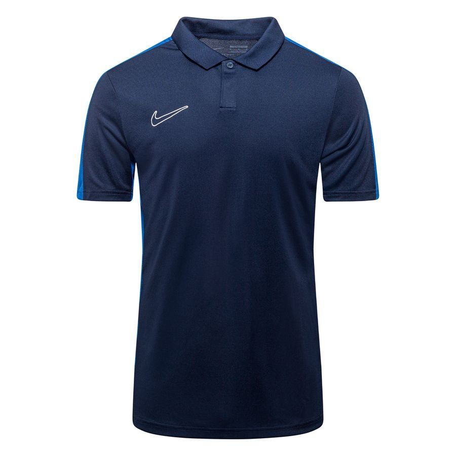 Nike Polo Dri-FIT Academy 23 - Bleu Foncé/Bleu/Blanc