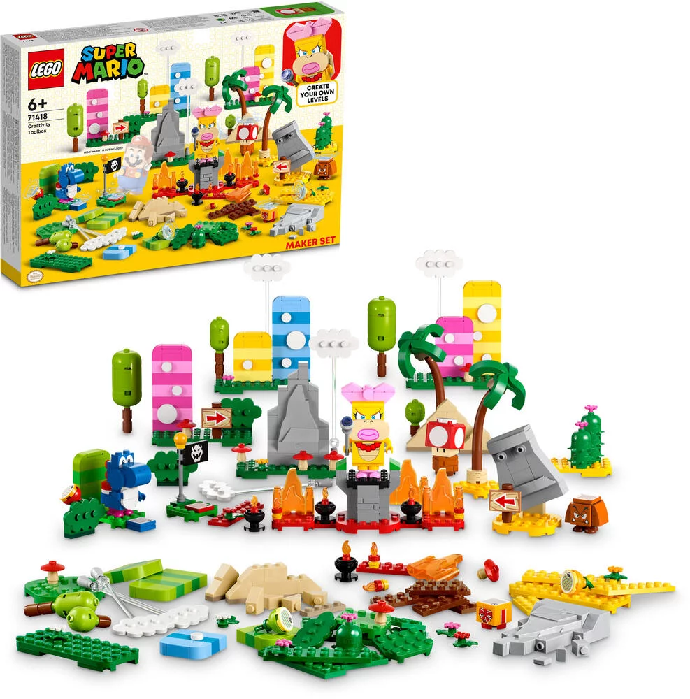 LEGO®SUPER MARIO 71418 - LA BOITE A OUTILS CREATIVE