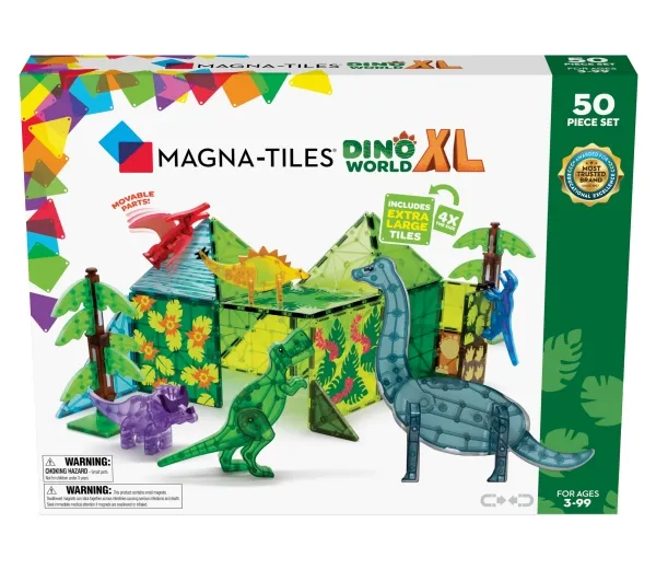 Magna-Tiles Dino World XL 50 pcs set